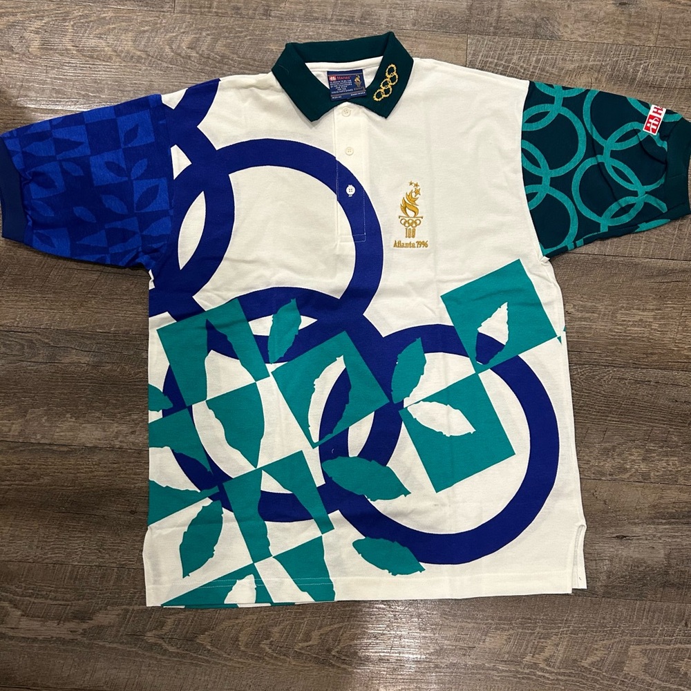 Atlanta 1996 Olympic Hanes Vintage Shirt NOS